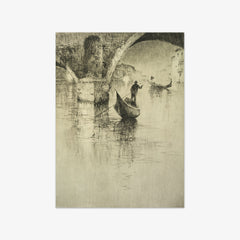 The gondolier by Sydney Mackenzie Litten - thumbnail_0_nf_684603f0489bc5bada5cf75c