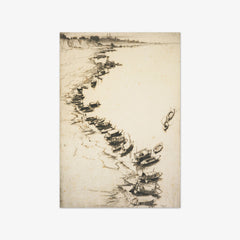 The evening river. From: Fourth Indian plates by Ernest Stephen Lumsden - thumbnail_0_nf_6846040d489bc5bada5cf75f