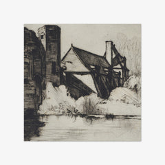 The moat-house by William Strang - thumbnail_0_nf_68460c09489bc5bada5cf7b6