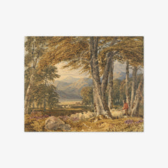 Landscape through trees by George Barret - thumbnail_0_nf_6846115d489bc5bada5cf7ed