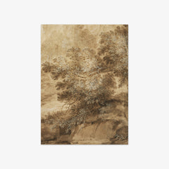 Study of trees on a bank by Unknown - thumbnail_0_nf_6846a8b51483fa5b35558ff7