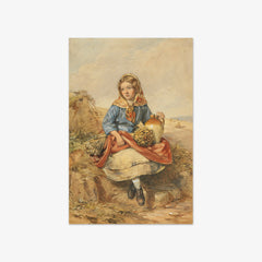 Young gleaner by Henry Edington Hobson - thumbnail_0_nf_6846a8c41483fa5b35558ff9