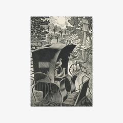 The hansom cab by Eric Ravilious - thumbnail_0_nf_6846a9031483fa5b35559000