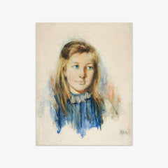 The girl with flaxen hair by Frances Hodgkins - thumbnail_0_nf_6846accb1483fa5b3555904f