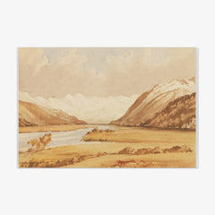 View up Waimakariri from Bealey township, Mt Davie in distance by William Marshall Cooper - thumbnail_0_nf_6846acda1483fa5b35559052