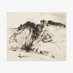 Peveril's Castle, Derbyshire by Sir Frank Short - thumbnail_0_nf_6846adb61483fa5b35559065