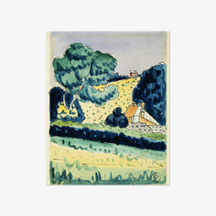 Hillside with cottages by Raymond McIntyre - thumbnail_0_nf_6846ae941483fa5b35559083