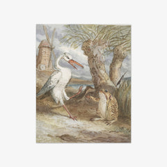 Frog and bird by Alfred Crowquill - thumbnail_0_nf_6846ae9c1483fa5b35559085