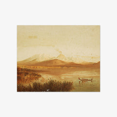 Mts Ruapehu and Tongariro from Lake Taupo by John Gully - thumbnail_0_nf_6846aeff1483fa5b3555908a