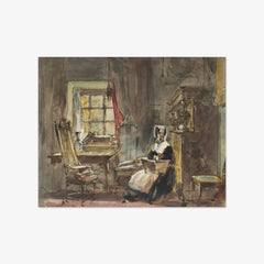 An old-time chamber it was - Scene from  Theodore Hook by Sir David Wilkie - thumbnail_0_nf_6846afae1483fa5b3555909f