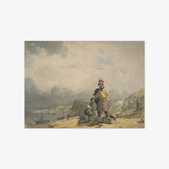 Figure on the seashore by Thomas Cafe - thumbnail_0_nf_6846b0f01483fa5b355590b5