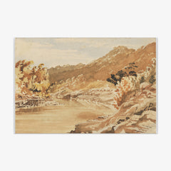 Coal mine and Brunnerton, River Grey. by William Marshall Cooper - thumbnail_0_nf_6846b1261483fa5b355590c1