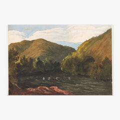 On the Buller River, Near Lake Arthur, Rotoiti by Sir William Fox KCMG - thumbnail_0_nf_6846b1281483fa5b355590c2