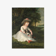 Portrait of George Dawe as a child by George Morland - thumbnail_0_nf_6846b1681483fa5b355590c9