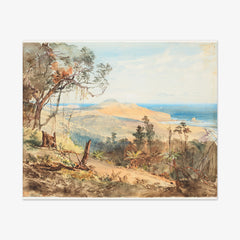 Sandfly Bay and Gull Rock near Dunedin by Nicholas Chevalier - thumbnail_0_nf_6846b3541483fa5b355590e3