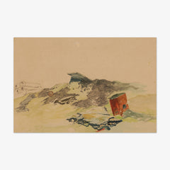 Study of a landscape by Petrus van der Velden - thumbnail_0_nf_6846b37c1483fa5b355590e7