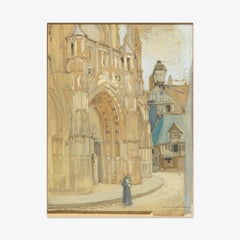 Cathedral Caudebec en Caux, Normandy, France by William Wildman - thumbnail_0_nf_6846b39f1483fa5b355590ea