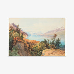 (Mt McIntosh), Lake Wakatipu, Otago by Nicholas Chevalier - thumbnail_0_nf_6846b3c81483fa5b355590ef