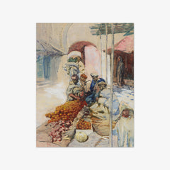 The orange sellers, Tangiers by Frances Hodgkins - thumbnail_0_nf_6846b3ea1483fa5b355590f0