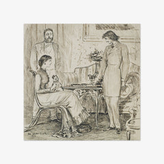 Ready tact - drawing for Punch by Georges du Maurier - thumbnail_0_nf_6846b4b41483fa5b35559122