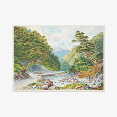 New Zealand Graphic and Descriptive. Otira Gorge, West Coast Road by Charles Decimus Barraud - thumbnail_0_nf_6846db6e1483fa5b35559192