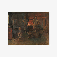 Blacksmith's shop in Tinakori Road by James Nairn - thumbnail_0_nf_6846db941483fa5b35559194