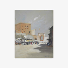 Village on the Red Sea by Hercules Brabazon - thumbnail_0_nf_6846db9f1483fa5b35559197