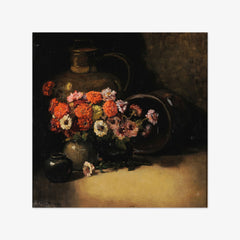 Zinnias by Dorothy Richmond - thumbnail_0_nf_6846e2961483fa5b35559237