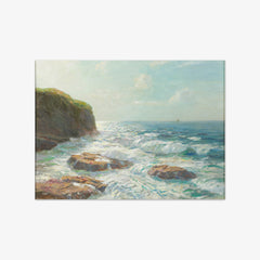 Silver sea, Irish coast by Julius Olsson - thumbnail_0_nf_6846e44c1483fa5b35559248