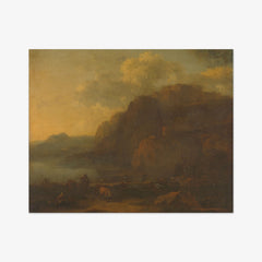 Italian Landscape by Nicolaes Pietersz Berchem