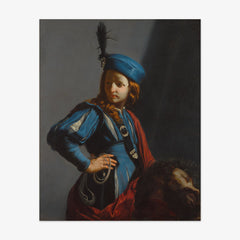David with the Head of Goliath by Guido Cagnacci