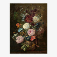Vase of Flowers by Jan van Huysum
