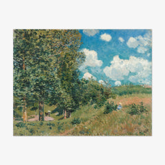 The Road from Versailles to Saint-Germain by Alfred Sisley