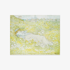 Woman Lying in the Dunes near Noordwijk by Jan Toorop