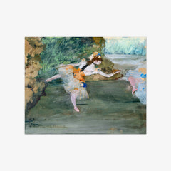 Dancer Onstage by Edgar Degas