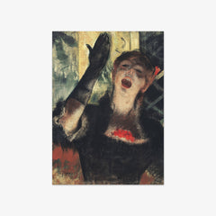 Café Singer by Edgar Degas