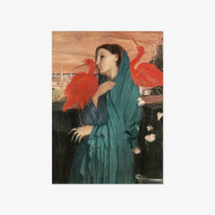 Young Woman with Ibis by Edgar Degas