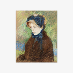 Susan in a Straw Bonnet by Mary Cassatt