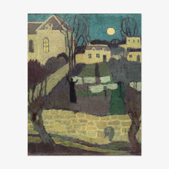 Drying the Linen, or Moonrise at the Priory by Maurice Denis