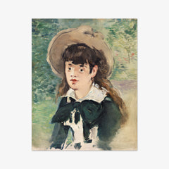 Young Girl on a Bench by Édouard Manet
