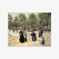 To the Champs Elysees by Louis Abel-Truchet