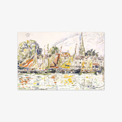 Le Pouliguen: Fishing Boats by Paul Signac