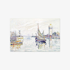 View of Les Sables d'Olonne by Paul Signac
