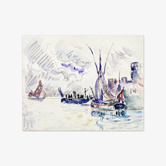 La Rochelle by Paul Signac