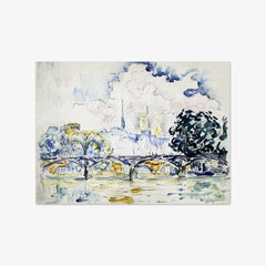 Le Pont des Arts by Paul Signac