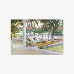 Figure in Hammock, Florida by John Singer Sargent
