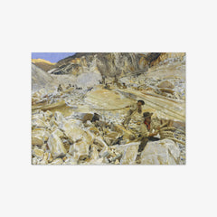 Bringing Down Marble from the Quarries to Carrara by John Singer Sargent