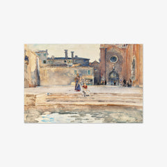 Campo dei Frari, Venice by John Singer Sargent