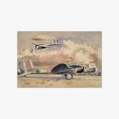 Whitley Bombers Sunning by Paul Nash