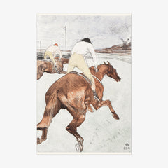 The Jockey by Henri de Toulouse–Lautrec